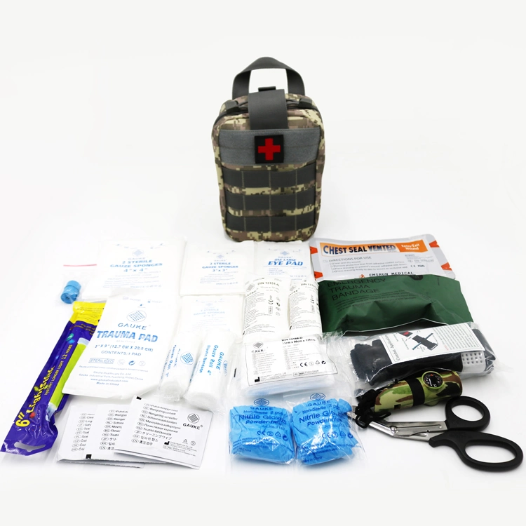 Quick Release Ifak Kit First Aid Refill Military style Botiquin Gunshot Custom Military style Trauma First Aid Kit