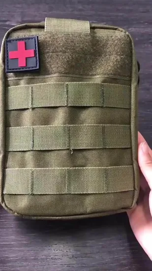 1000d bolsa Molle de emergencia Rip-Away táctico médico botiquín de primeros auxilios para viajes al aire libre supervivencia