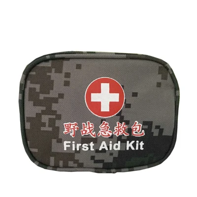 Kit de primeros auxilios médicos de atención de emergencia del ejército militar de campo de camuflaje personalizado