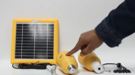 Fabricante de kits de bombillas LED de iluminación solar para uso en interiores y exteriores